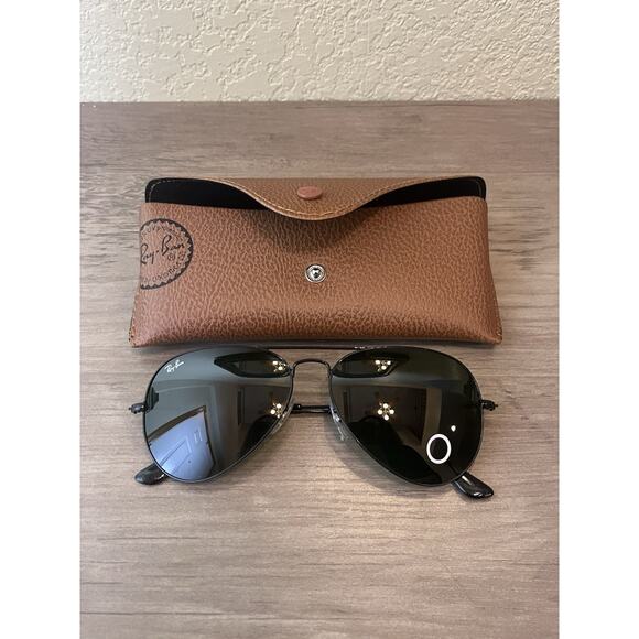 Ray-Ban Blaze Aviator Unisex Sunglasses - green lenses - Picture 2 of 4